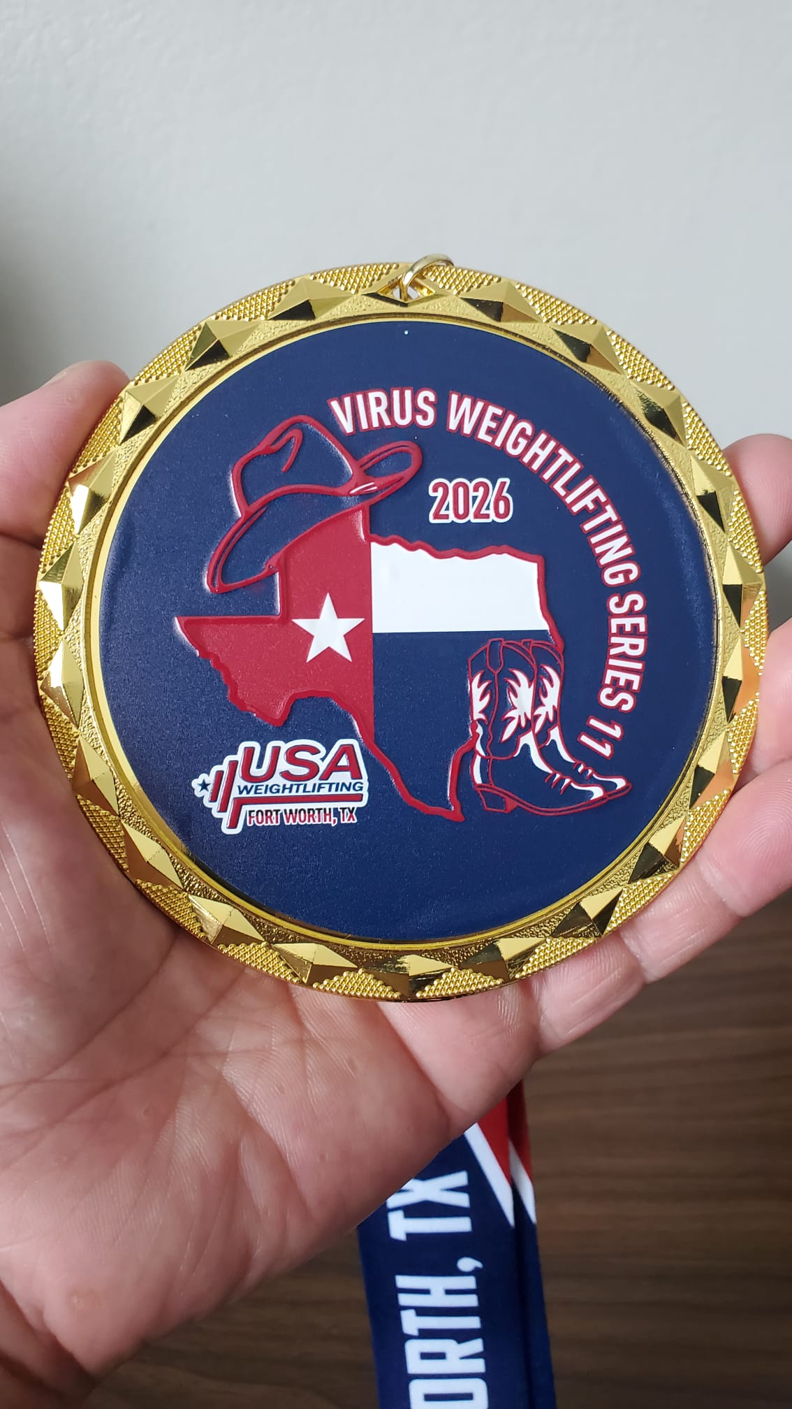2026 USA Weightlifting Nationals Virus 2 medal